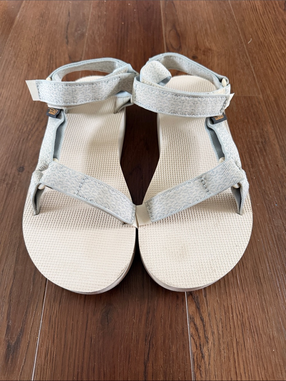 Teva midform sandals light blue